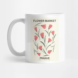 Flower Market Prague Mug